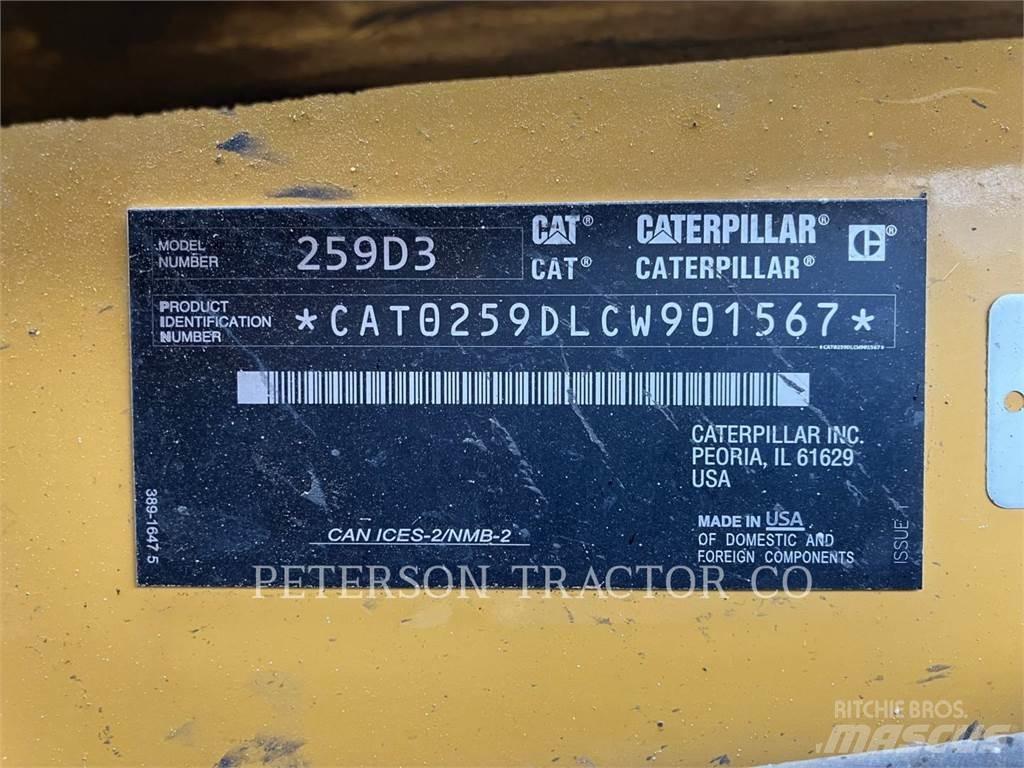 CAT 259D3 Mini Pale Gommate