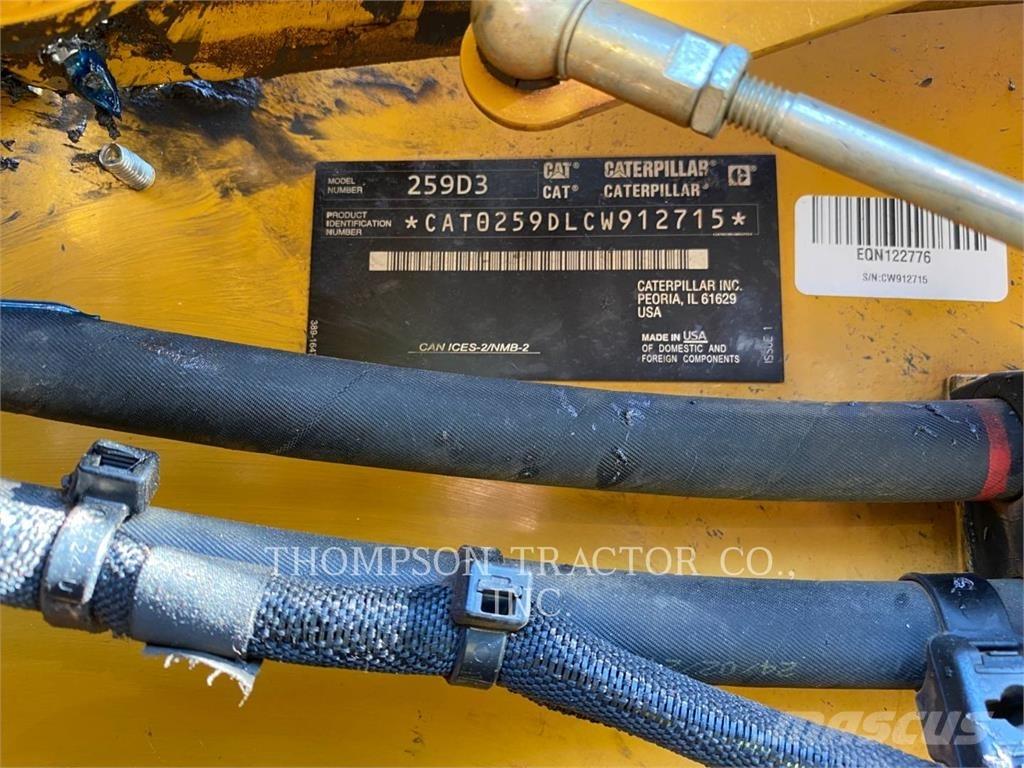 CAT 259D3 Pale cingolate