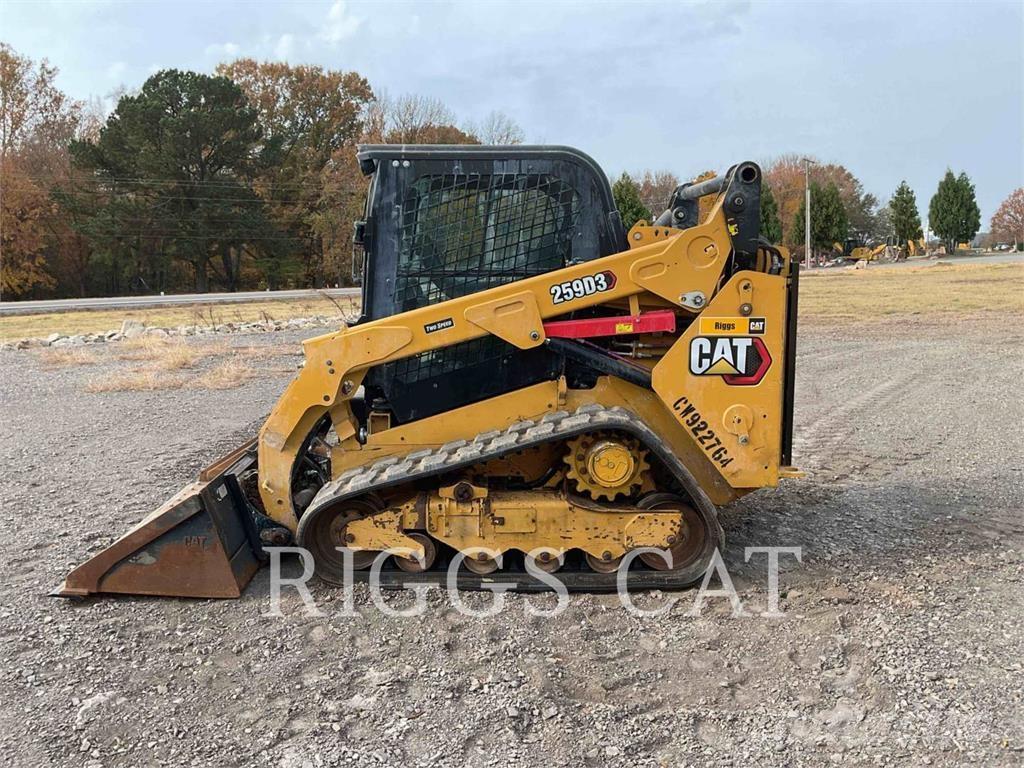 CAT 259D3 Mini Pale Gommate
