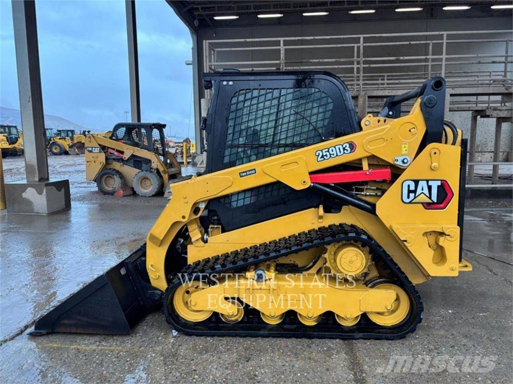 CAT 259D3 Mini Pale Gommate