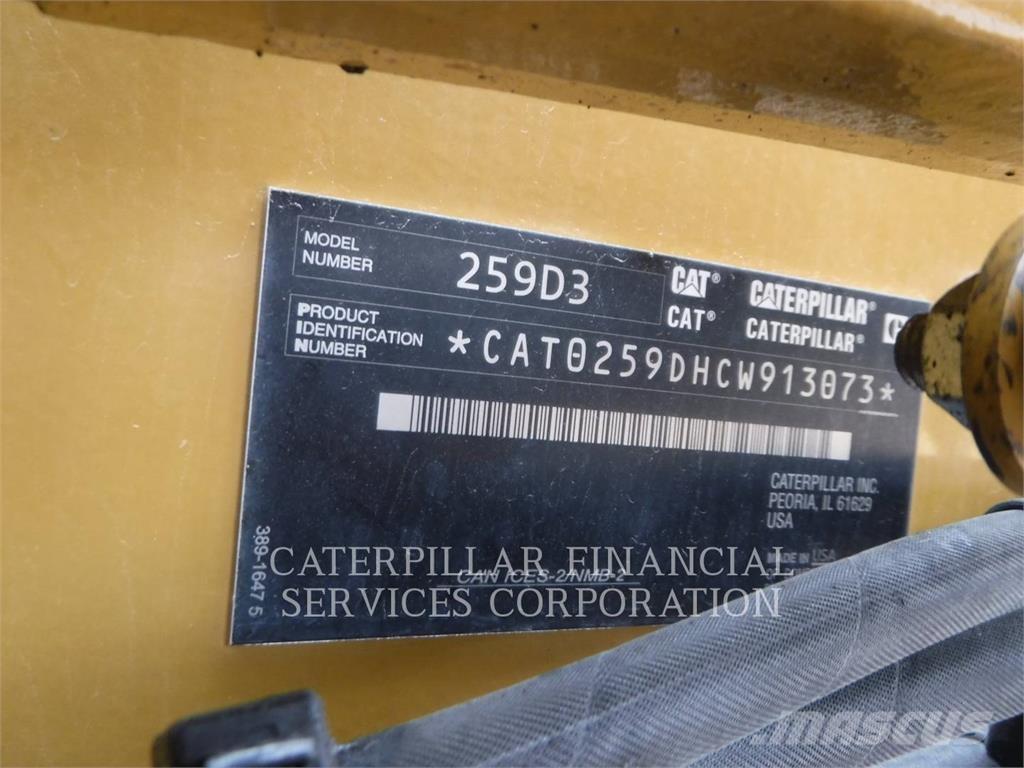 CAT 259D3 Pale cingolate