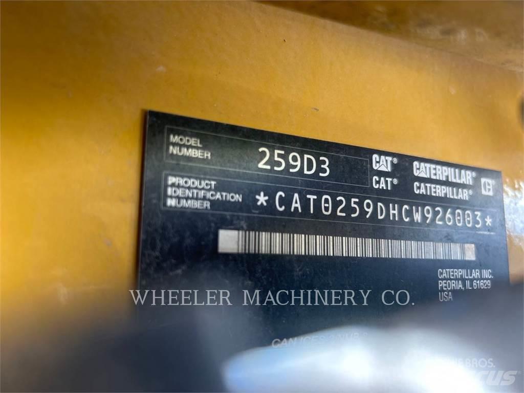 CAT 259D3 C3H2 Pale cingolate