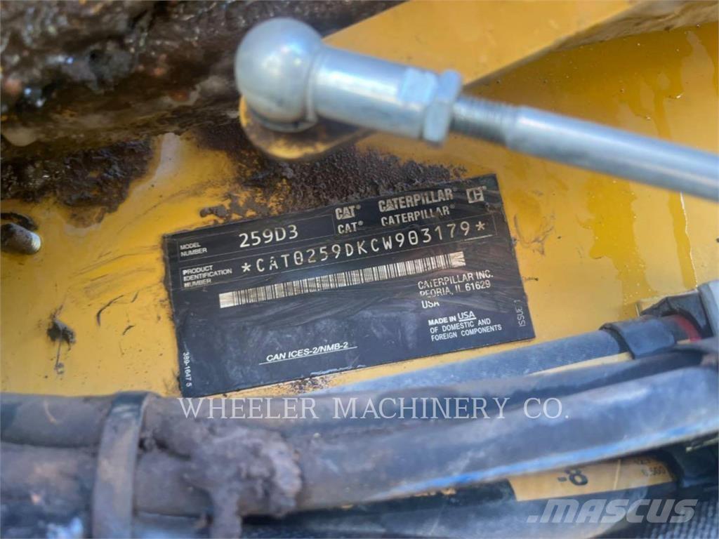 CAT 259D3 C3H2 Pale cingolate