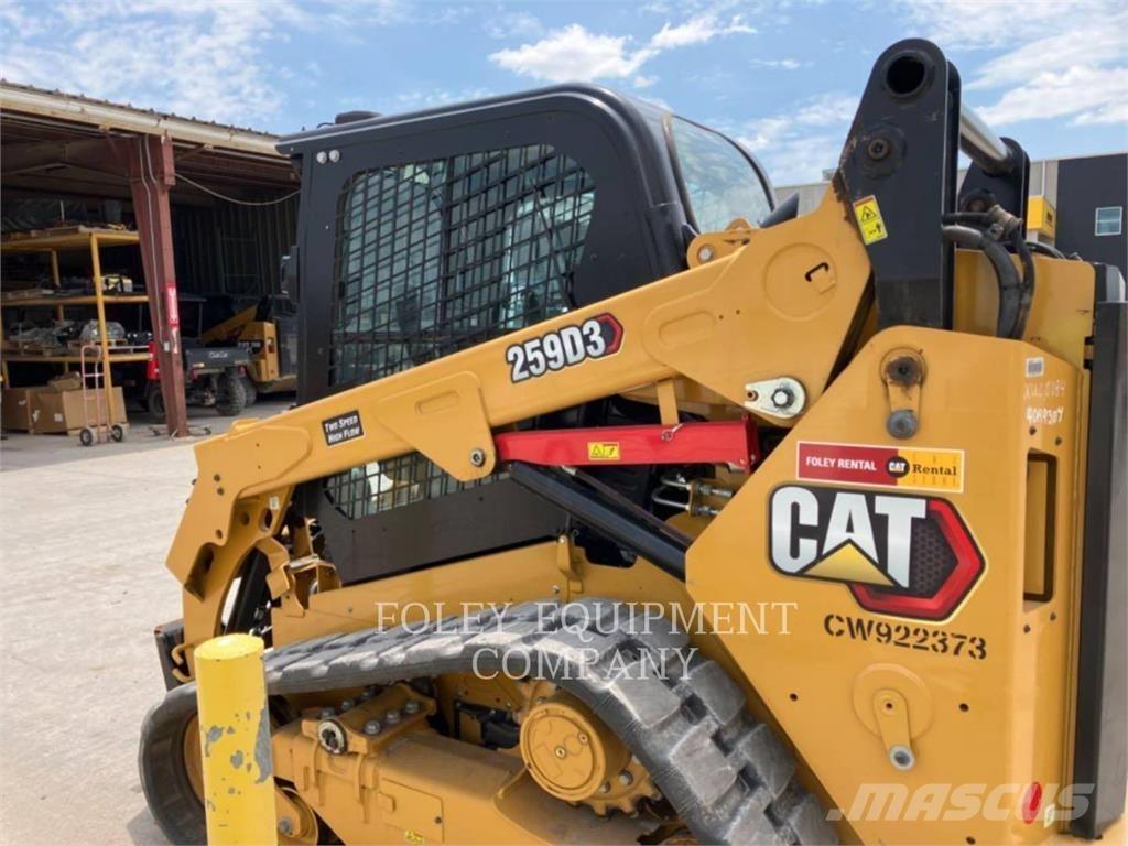 CAT 259D3HF2C Mini Pale Gommate