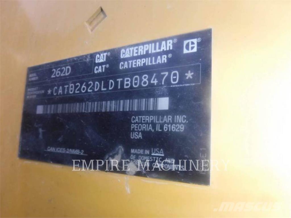 CAT 262D Mini Pale Gommate
