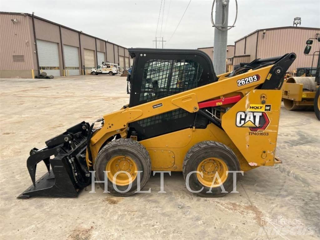 CAT 262D CAB Pale gommate