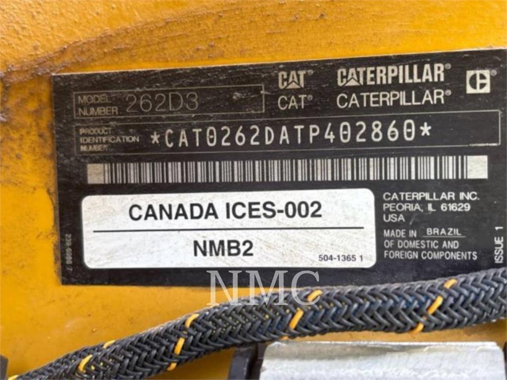CAT 262D3 Mini Pale Gommate
