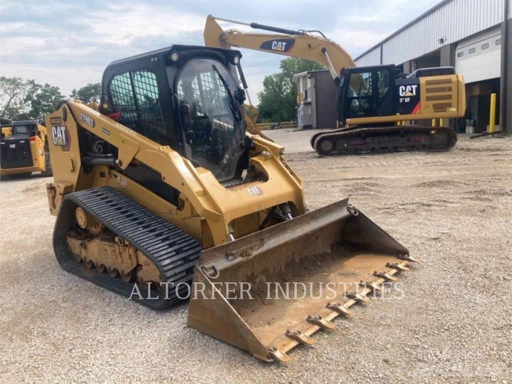 CAT 279D3 Mini Pale Gommate