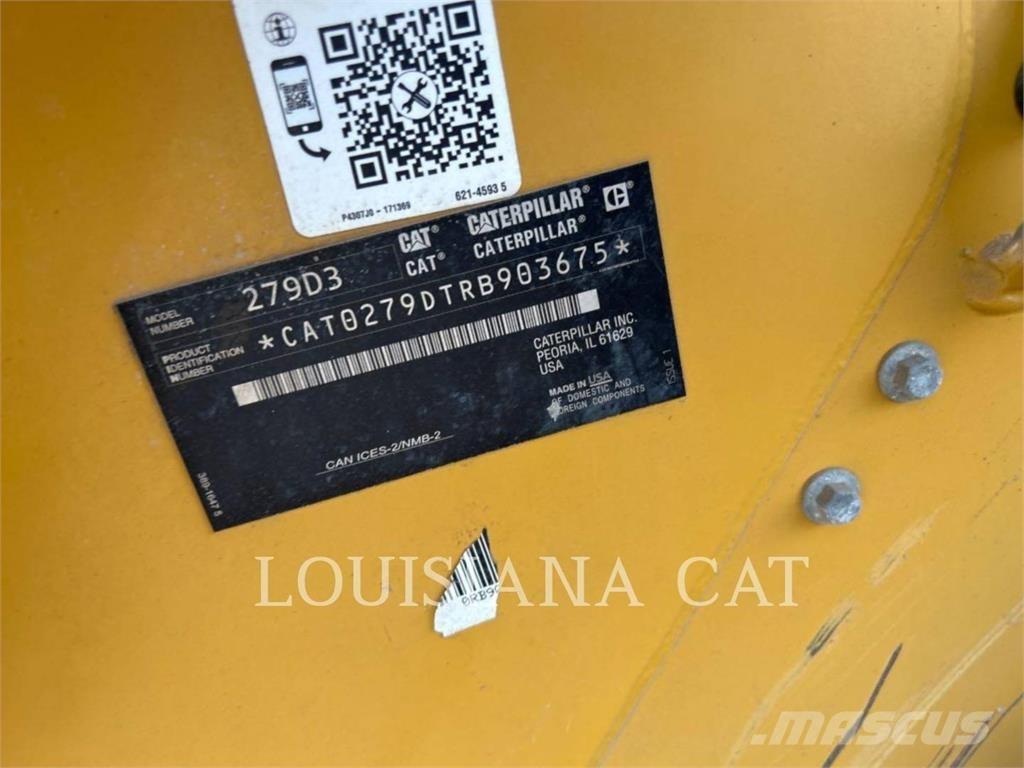 CAT 279D3 Mini Pale Gommate