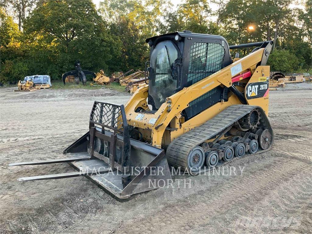 CAT 287D AQ Mini Pale Gommate