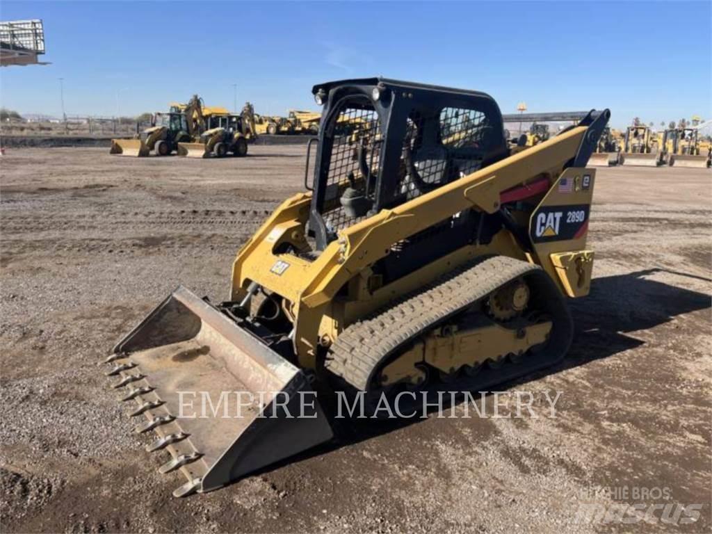 CAT 289D Mini Pale Gommate