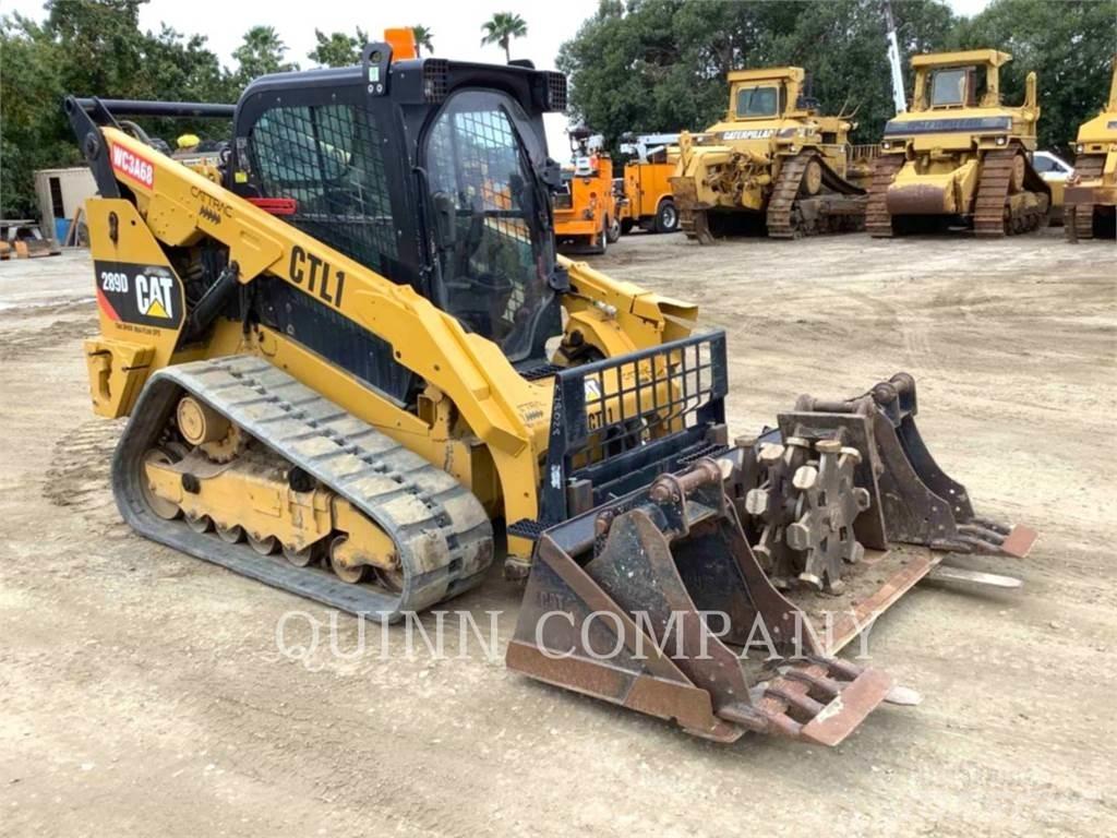 CAT 289D Mini Pale Gommate
