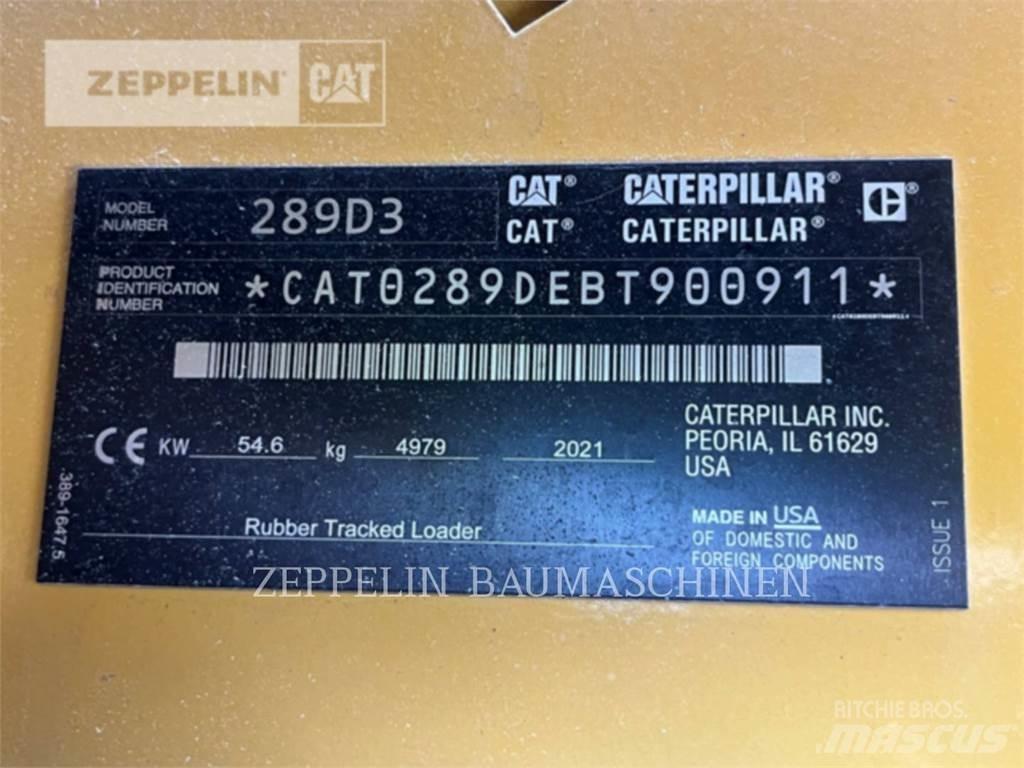 CAT 289D Mini Pale Gommate
