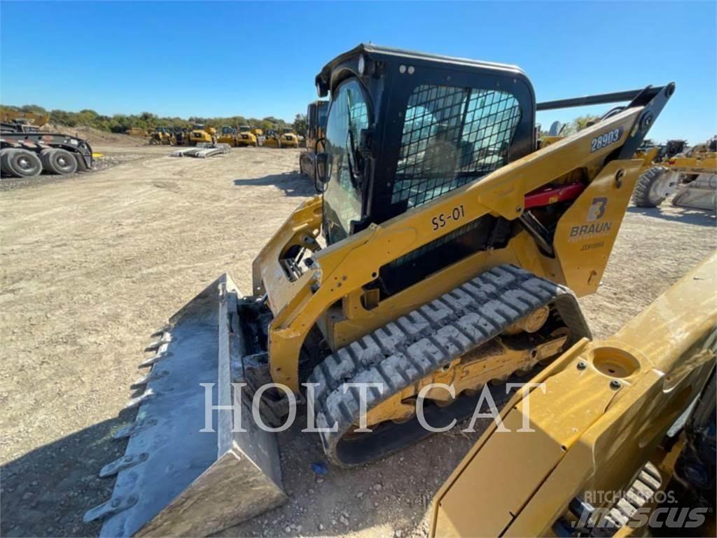 CAT 289D CAB Mini Pale Gommate