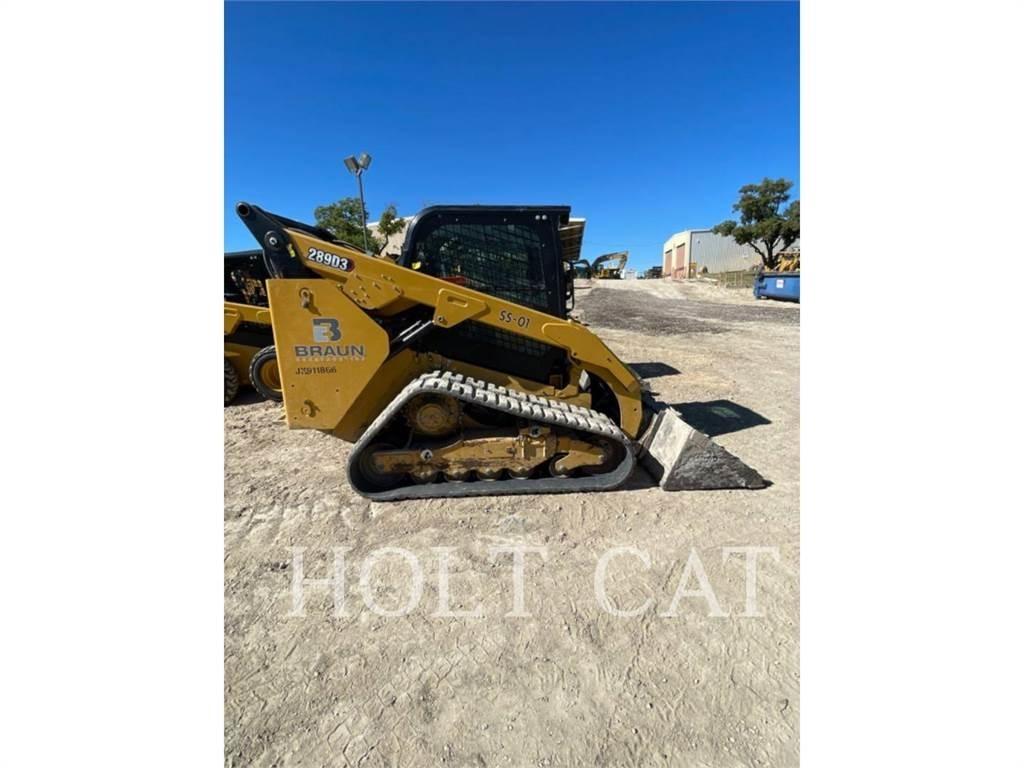 CAT 289D CAB Mini Pale Gommate