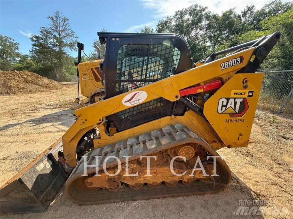 CAT 289D CAB Mini Pale Gommate