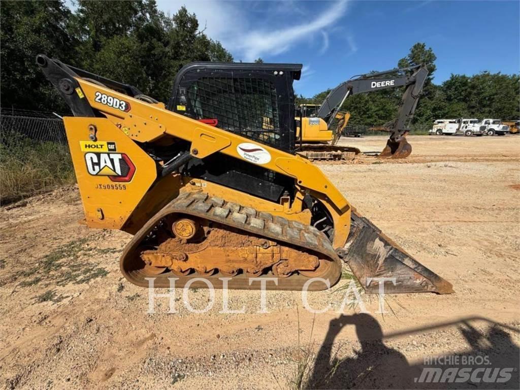 CAT 289D CAB Mini Pale Gommate