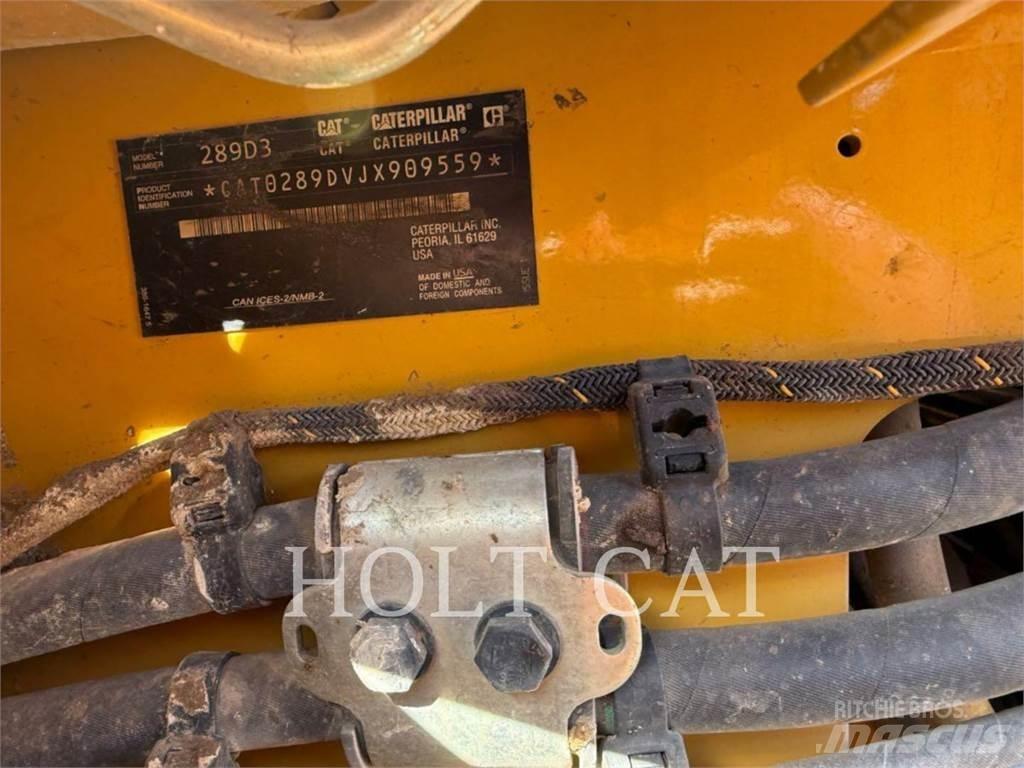 CAT 289D CAB Mini Pale Gommate