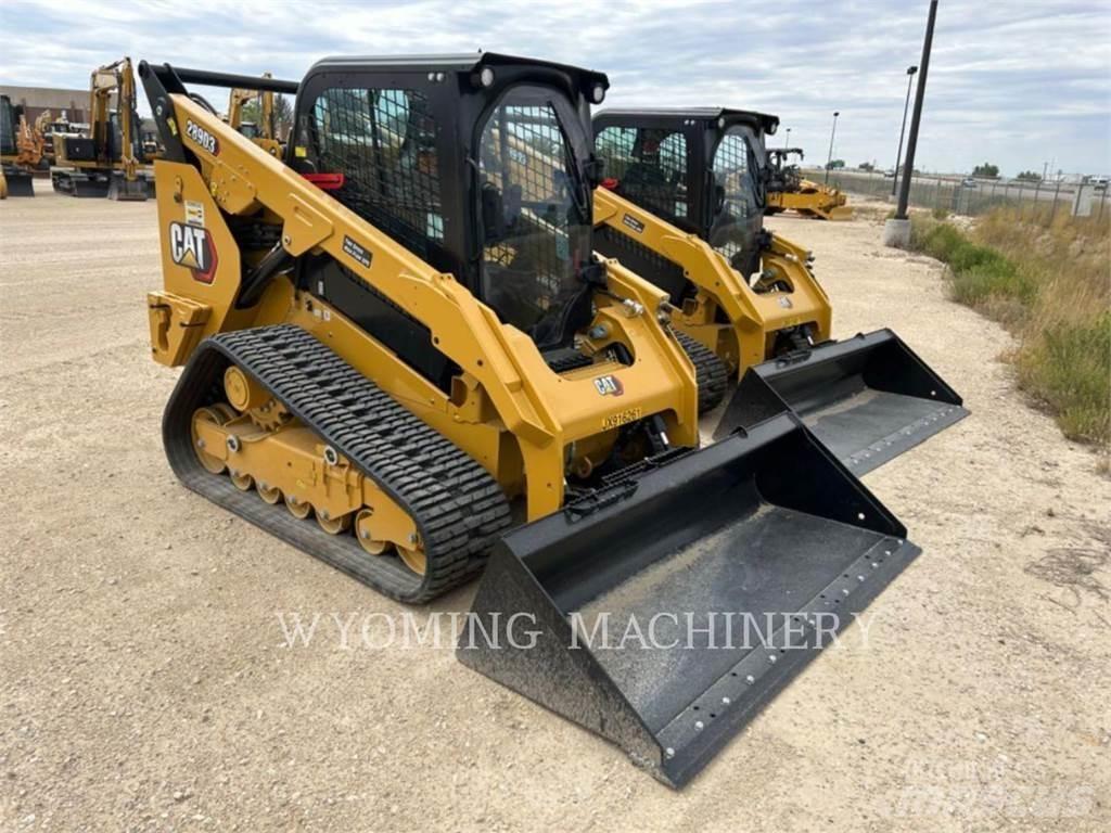 CAT 289D3 Mini Pale Gommate