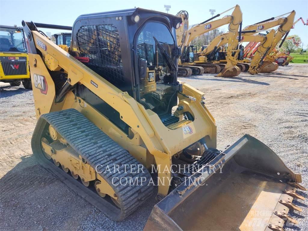CAT 289D3 Mini Pale Gommate