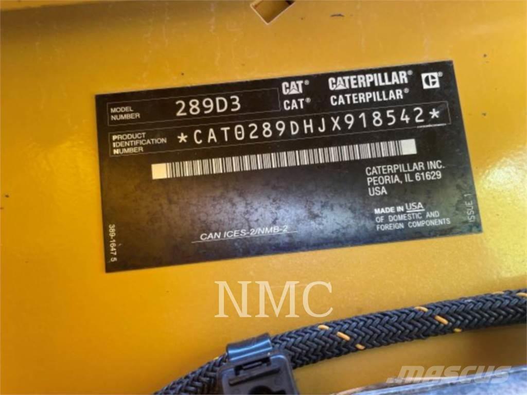 CAT 289D3 Pale cingolate
