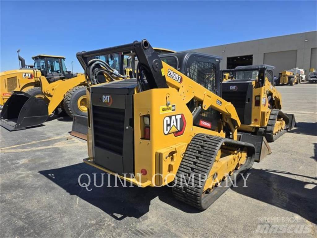 CAT 289D3 Mini Pale Gommate