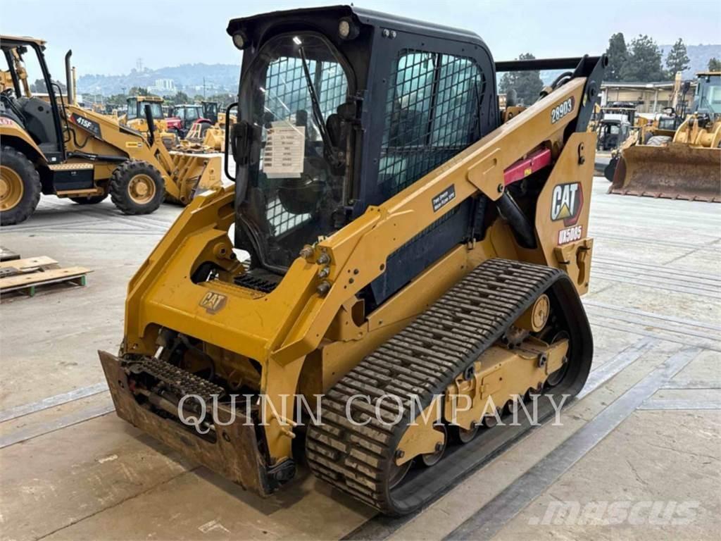 CAT 289D3 Mini Pale Gommate