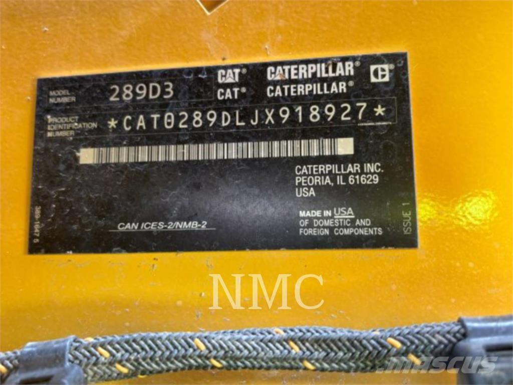 CAT 289D3 Pale cingolate