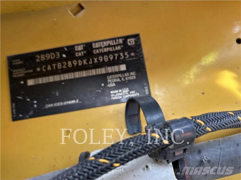 CAT 289D3 Pale cingolate