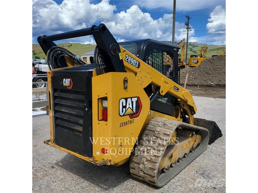 CAT 289D3 Mini Pale Gommate