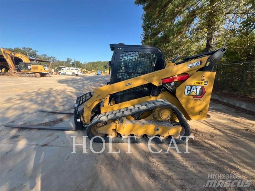 CAT 299D CAB Mini Pale Gommate