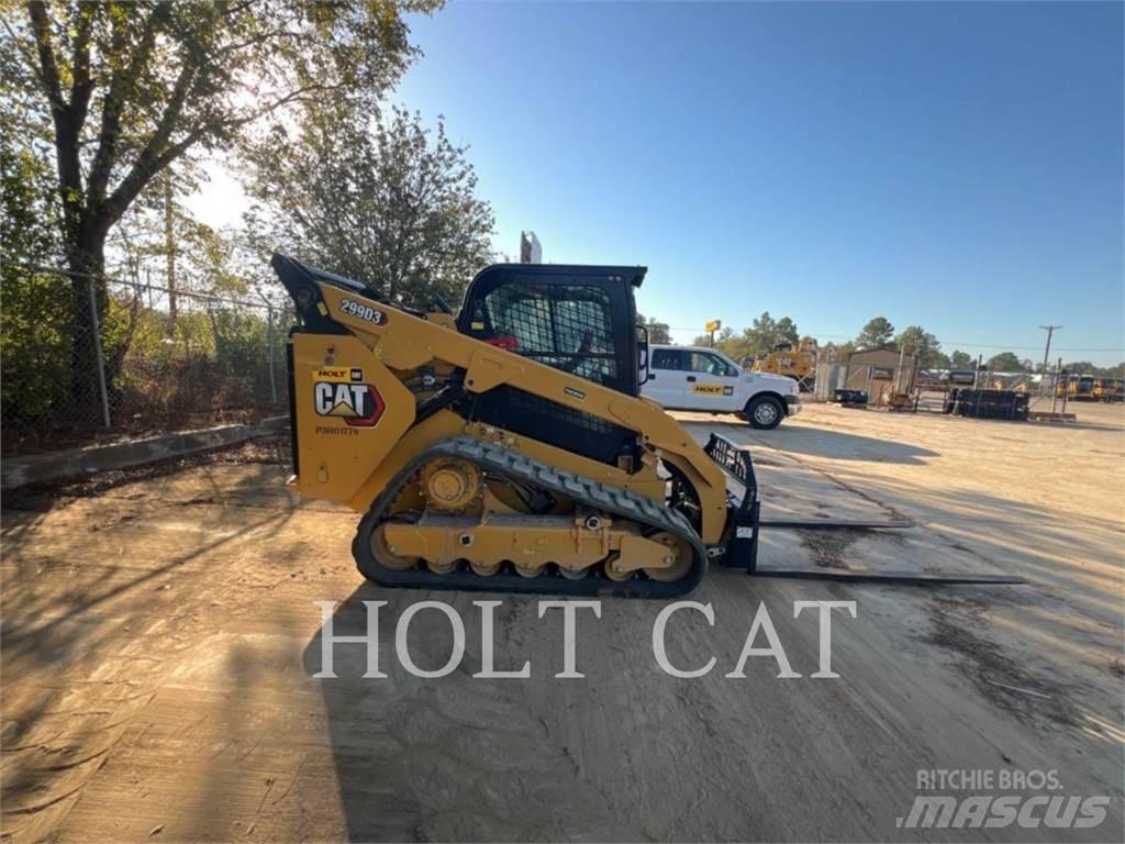 CAT 299D CAB Mini Pale Gommate