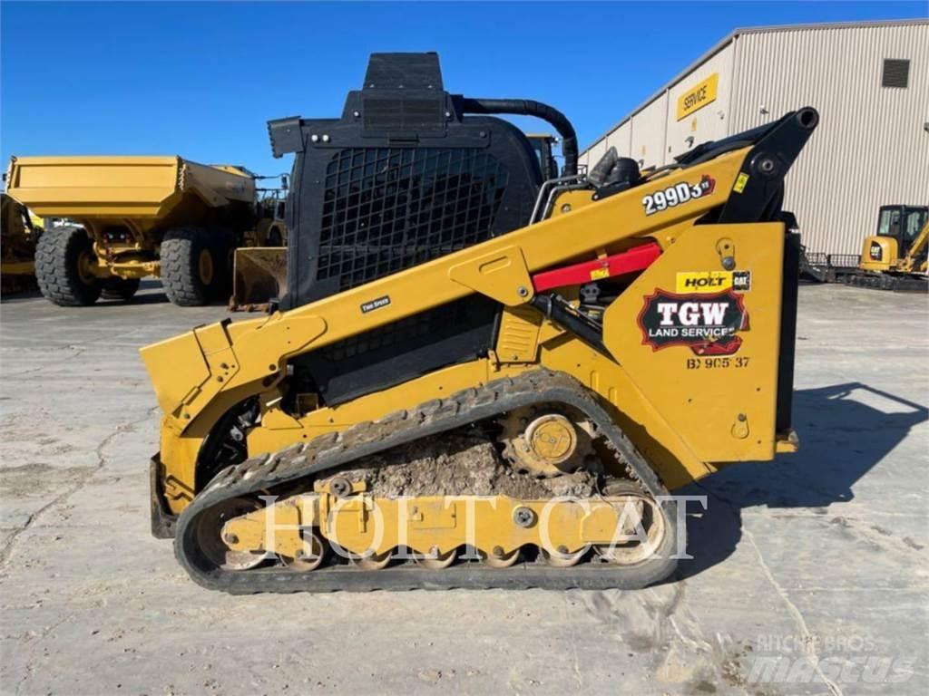 CAT 299D XHP Mini Pale Gommate