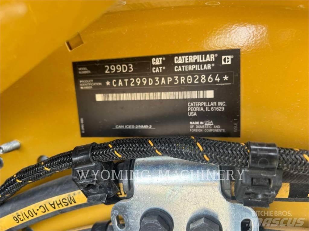 CAT 299D3 Mini Pale Gommate