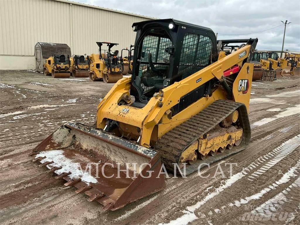CAT 299D3 Mini Pale Gommate