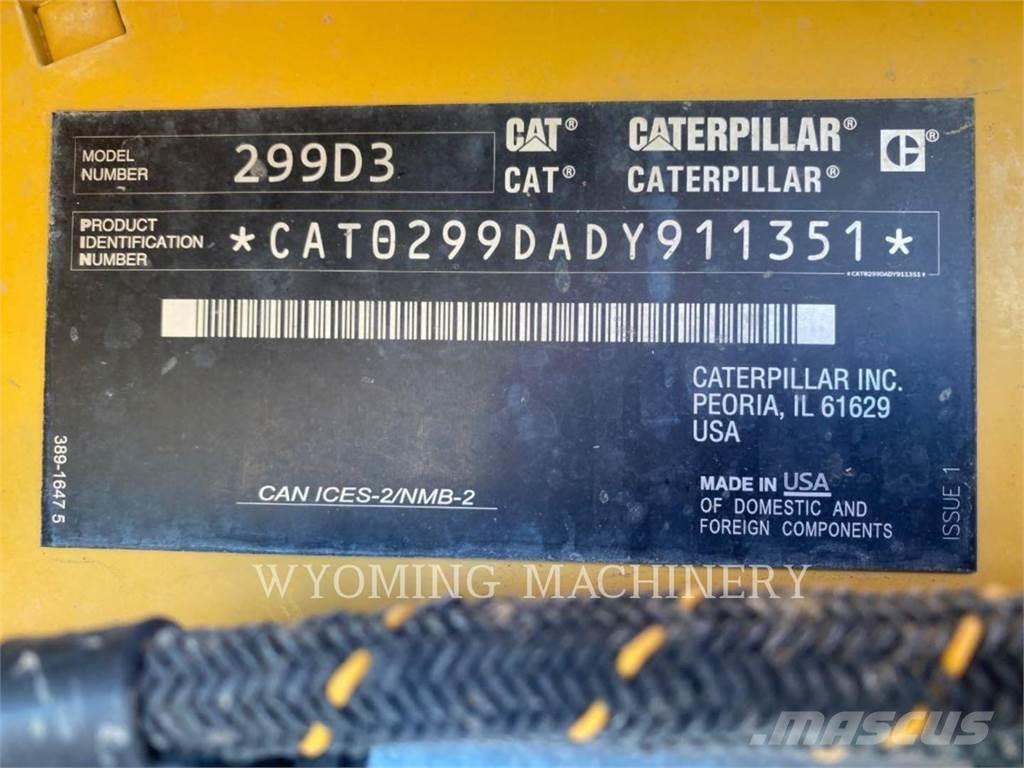 CAT 299D3 Mini Pale Gommate