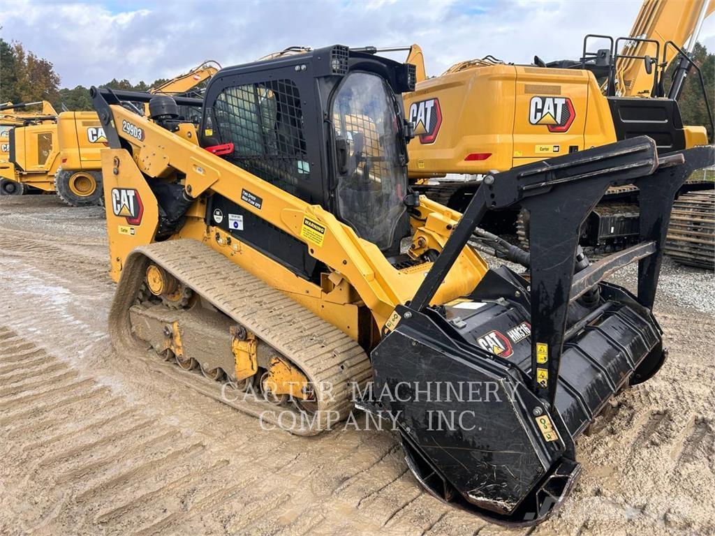 CAT 299D3 Mini Pale Gommate