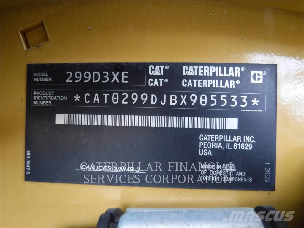 CAT 299D3XE Pale cingolate