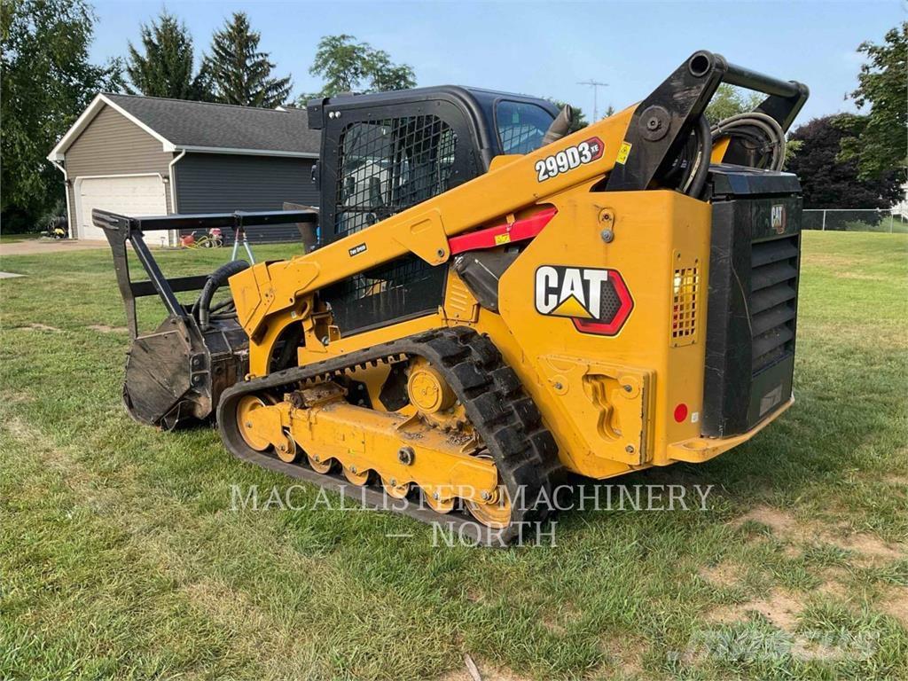 CAT 299D3XE AQR Mini Pale Gommate