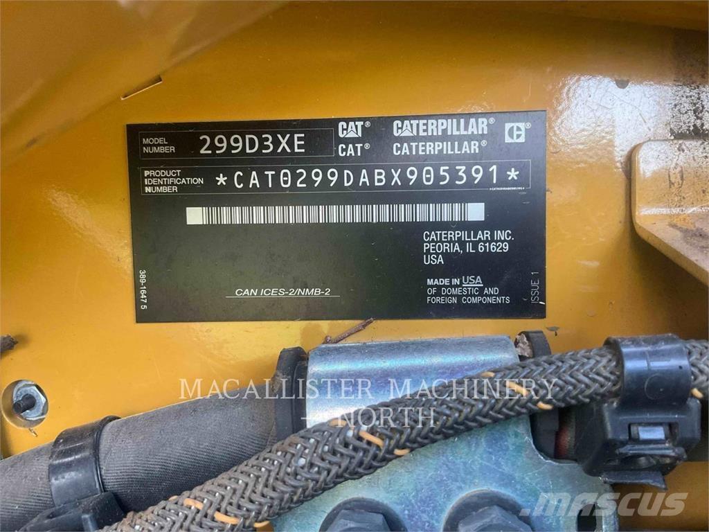 CAT 299D3XE AQR Mini Pale Gommate