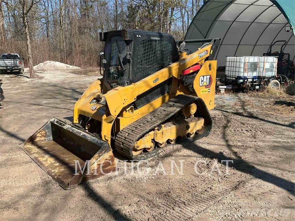 CAT 299D3XE D1AQBR Mini Pale Gommate