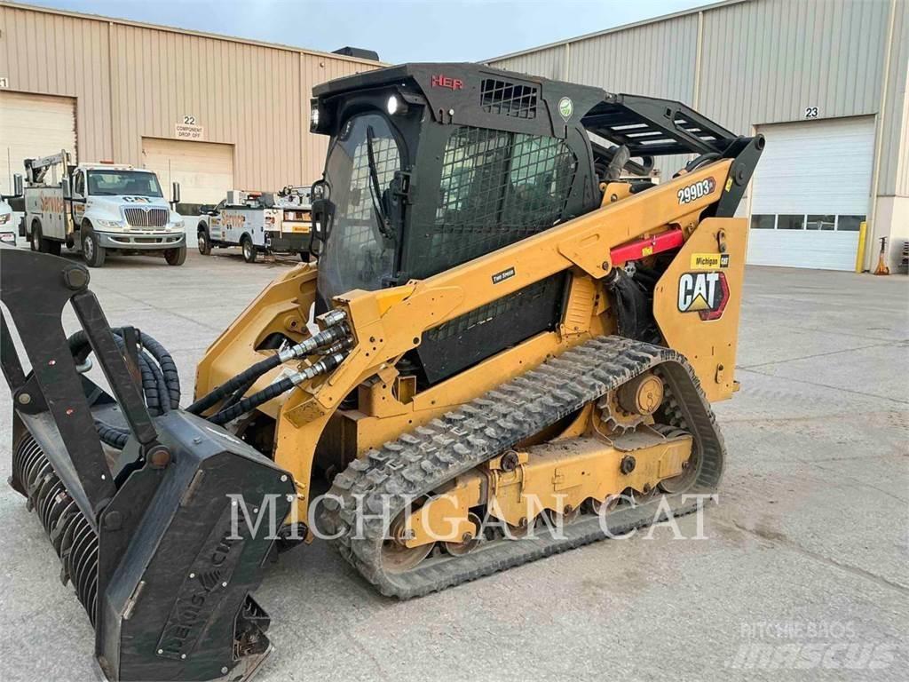 CAT 299D3XE D1AQBR Mini Pale Gommate