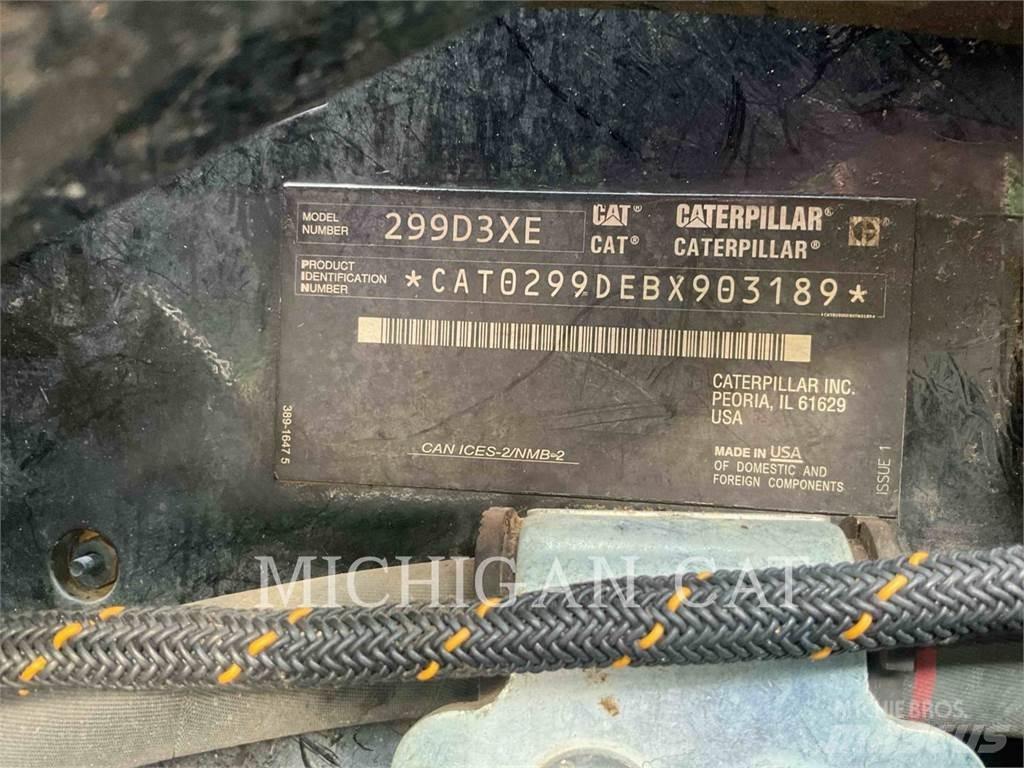 CAT 299D3XE D1AQBR Mini Pale Gommate