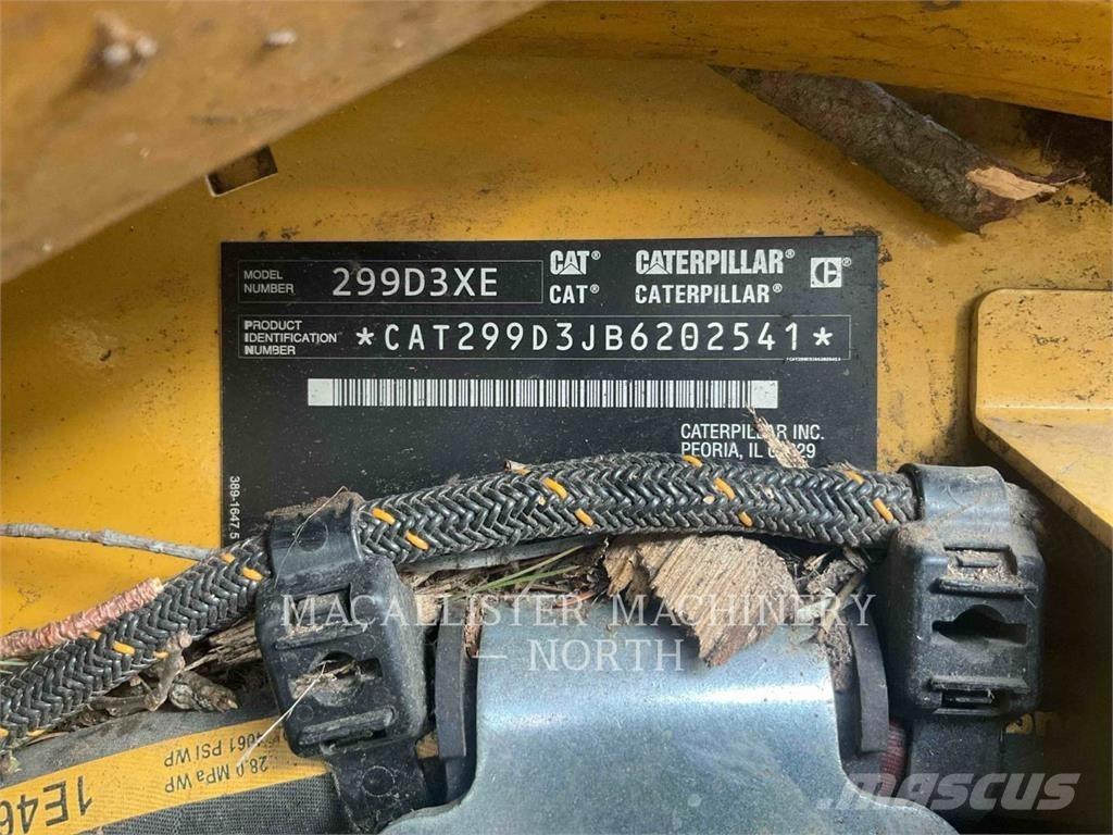 CAT 299D3XE D1AQBRW Mini Pale Gommate