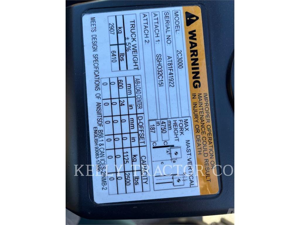 CAT 2C3000 Carrelli elevatori-Altro