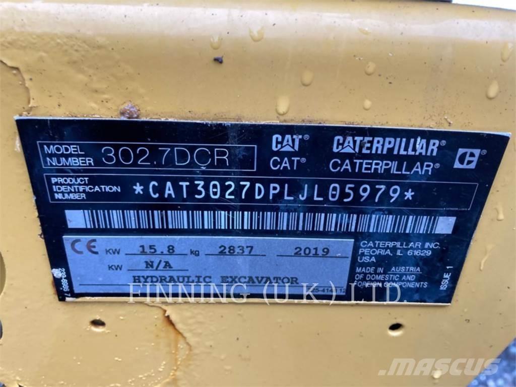CAT 302.7D CAB Escavatori cingolati