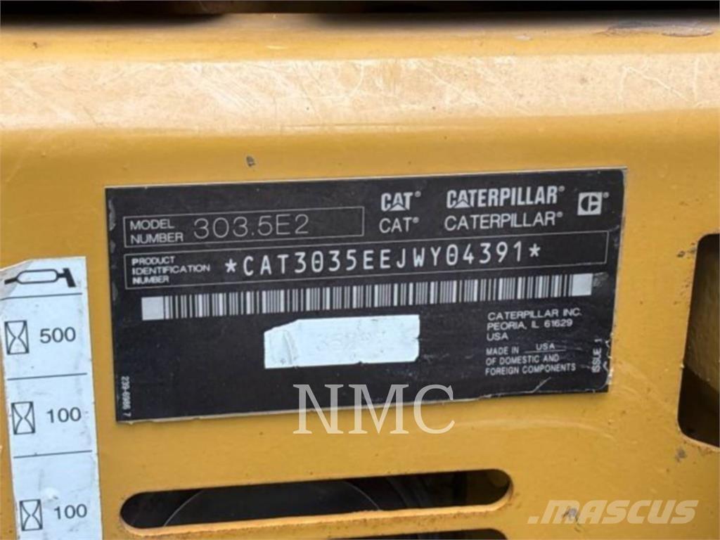 CAT 303.5E2 Escavatori cingolati