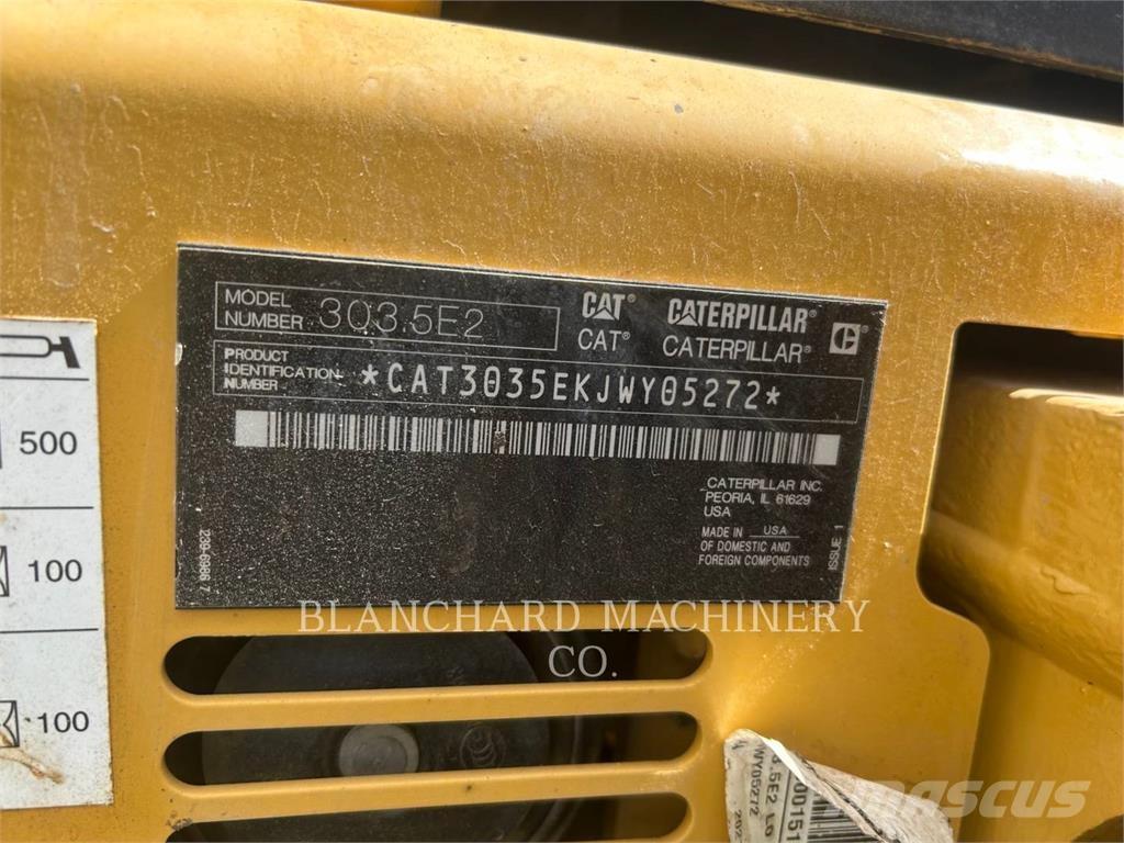 CAT 303.5E2 Escavatori cingolati