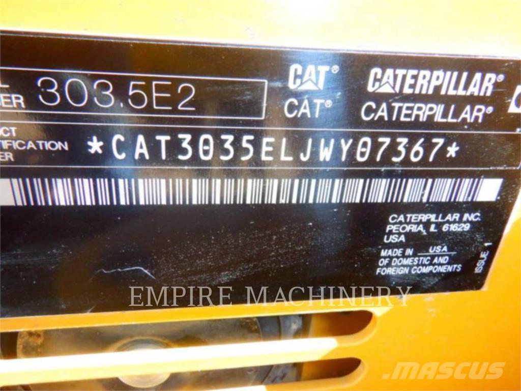 CAT 303.5E2 OR Escavatori cingolati