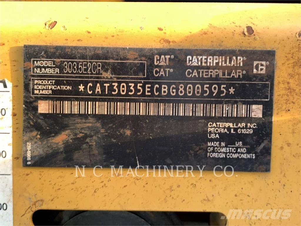 CAT 303.5E2CRN Escavatori cingolati